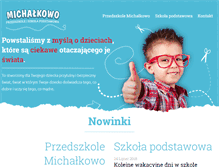 Tablet Screenshot of michalkowo-mosty.pl